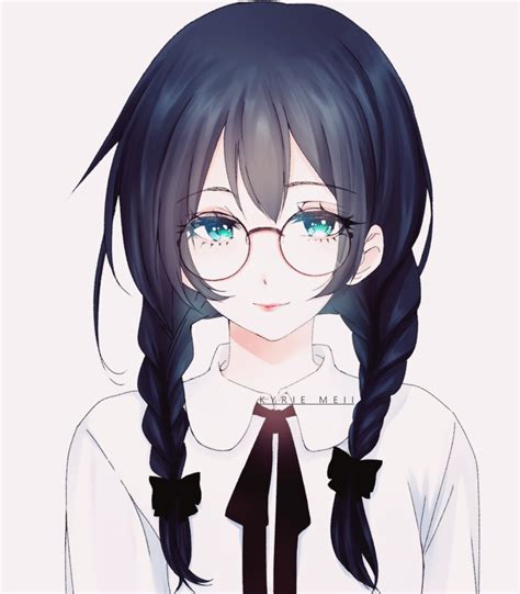 Anime Girl With Glasses Manga Art Manga Anime Anime Art I Love Anime