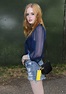 Ellie Bamber in the VIP Area Backstage During the Wireless Festival in ...