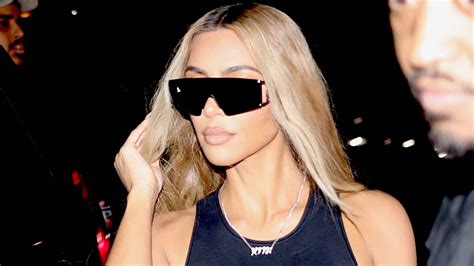 Kim Kardashian Suffers Wardrobe Malfunction As She Goes Braless In