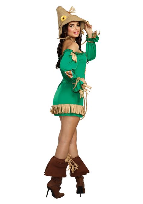 Saucy Scarecrow Costume For Women