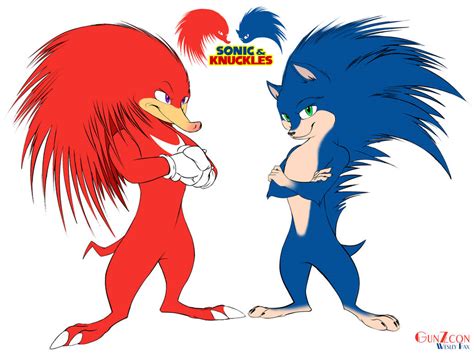 Sonic And Knuckles Restyle Sheet By Gunzcon On Deviantart