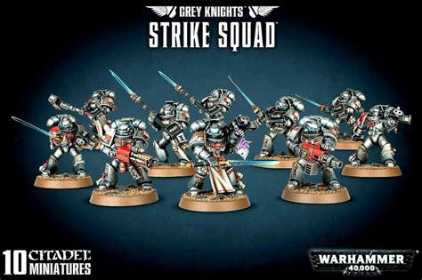 Strike Squad Purifier Grey Knights Warhammer 40k Nib Wbgames Ebay
