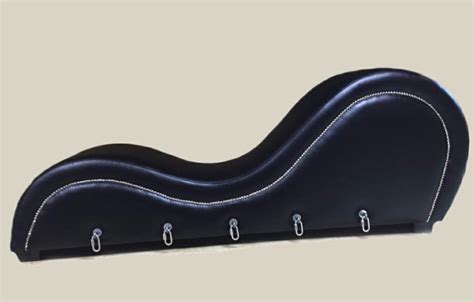 Tantra Sofa Chair Sex Wave In Vandal Proof Eco Leather With Mounts