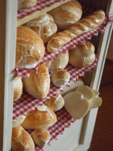 Dolls House Miniature Dollhouse Foodone Inch Scale Bakery Etsy Uk