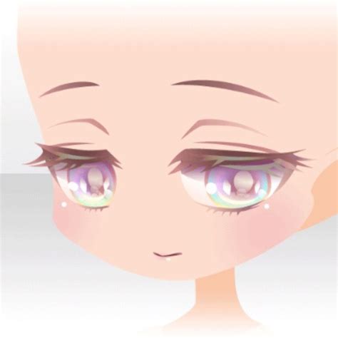 Draw the eyes closed to show happiness. Happiness Dream Clouds | Chibi eyes, Anime eyes, Happy face drawing