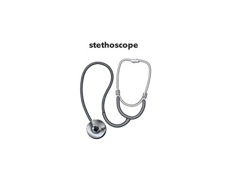 Stethoscope Noun Definition Pictures Pronunciation And Usage Notes