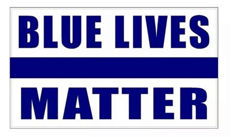 Blue Lives Matter Vinyl Decal Car Window Sticker Anti Racism Ebay