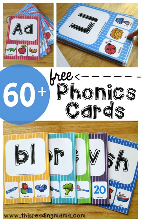 Free 60 Phonics Cards