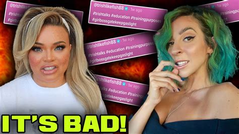 Trisha Paytas Is Going After Gabbie Hanna Again Its Bad Youtube