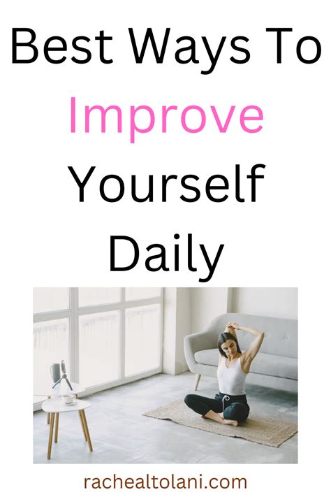 15 ways on how to improve yourself every day