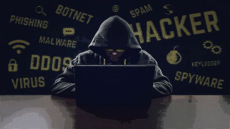 Black Laptop Computer Hacking Hackers Computer