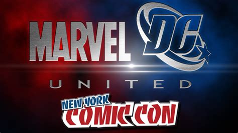 Marvel And Dc United For A Project To Be Revealed Nycc Youtube