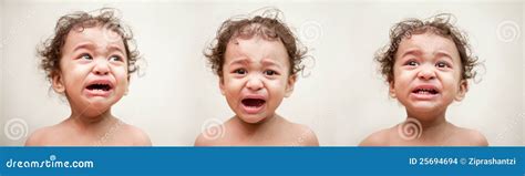Indian Baby Crying Stock Photo Image Of Adorable Little 25694694
