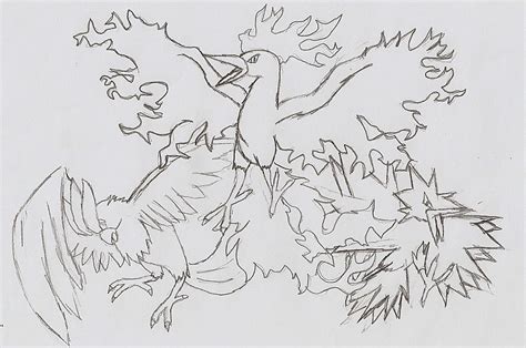 Moltres Pokemon Coloring Pages Printable Coloring Pages