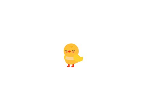 Kawaii Chick Design Icon Graphic By Abstractspacestudio · Creative Fabrica