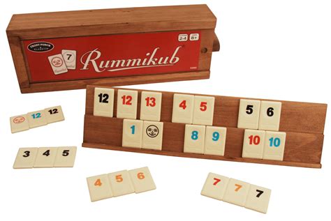 Front Porch Classics Rummikub Rummy Tile Board Game With Durable