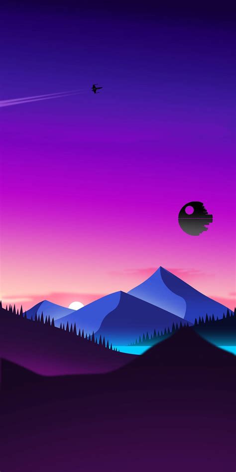 Download Minimalist Star Wars Representation Wallpaper