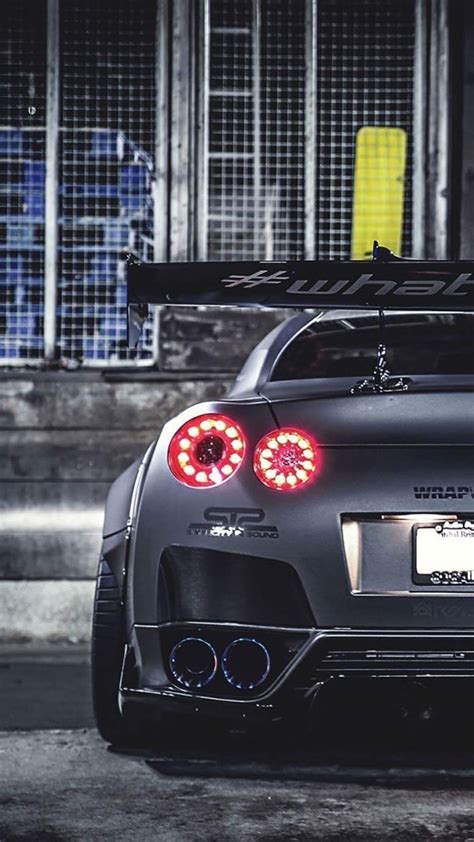 Gtr R35 Wallpaper Iphone Download 600x1024 Nissan Gt R R35 Black