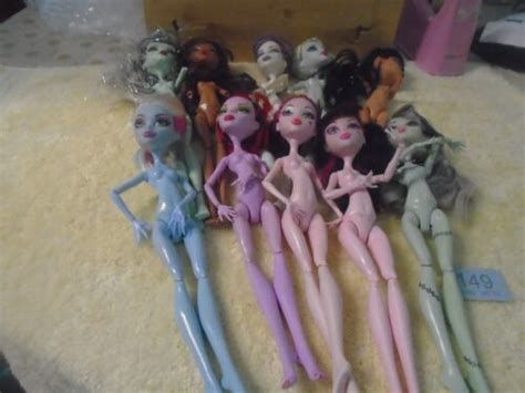Monster High Doll 10 NAKED DOLL BUNDLE FOR SPARE REPAIR LOT 2 EBay