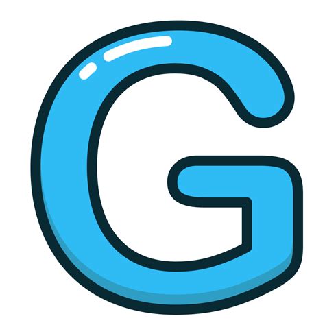 Blue G Letter Alphabet Letters Icon Free Download