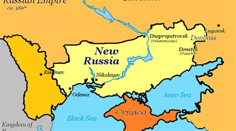 Maps Lie The Resurrection Of Novorossiya Georgia Political Review