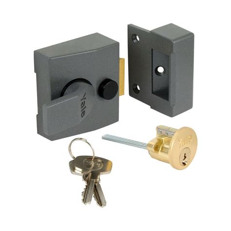 P85 Door Lock 40mm Deadlocking Nightlatch Pb Rim Cylinder Lock Doors