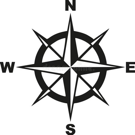 Part of the problem is there are times you do and times you don't, and sometimes the difference between the two isn't readily apparent. Compass With North South East West Stock Vector ...