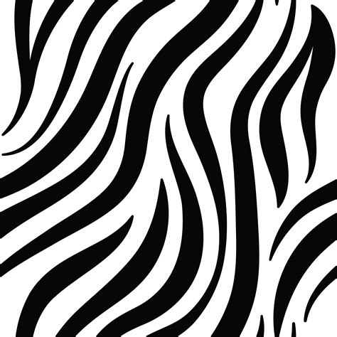 Black And White Zebra Print Pattern Vector Download Free