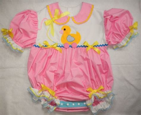 Adult Baby Sissy Littles Dress Up Boom Boom Bubble Romper
