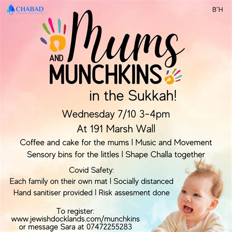 Munchkins Chabad Of Greenwich And Docklands