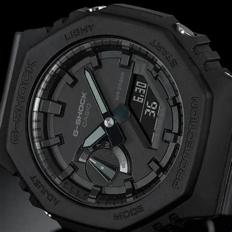 All our watches come with outstanding water resistant technology and are built to withstand extreme. G-Shock Classic Style GA-2100-1A1ER Carbon Core horloge ...