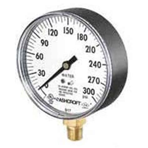 35w1005ph02lxul600 Ashcroft Commercial Pressure Gauge Valin