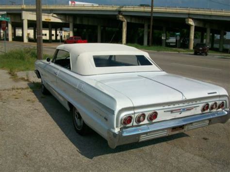 Buy Used 1964 Impala Super Sport Convertible 327 4spd In Tulsa