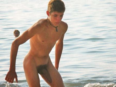 Erection At Nude Beach Close Up