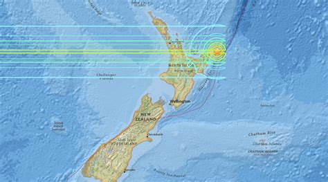 Tsunami Warning Issued After 71 Magnitude Quake Off New Zealand Coast