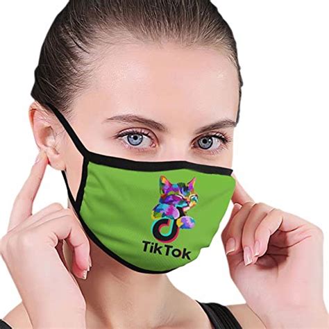 Reusable Washable Tik Tok Face Masks Cover Bandana Scarf Breathable