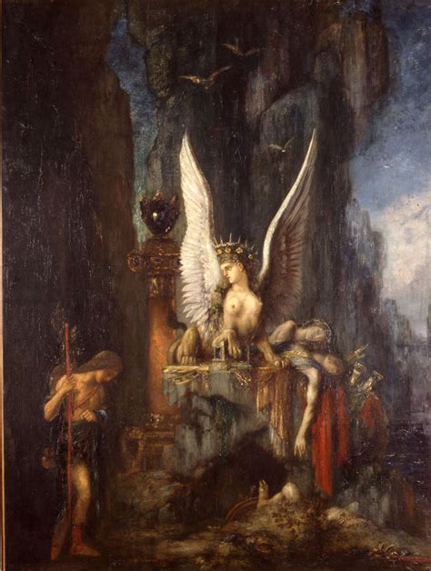 Gustave Moreau Edipo Il Viandante 1888 Musée De La Cour Dor Metz