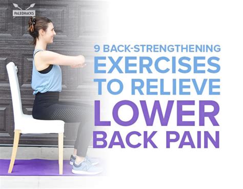 9 Back Strengthening Exercises To Relieve Lower Back Pain Fitness