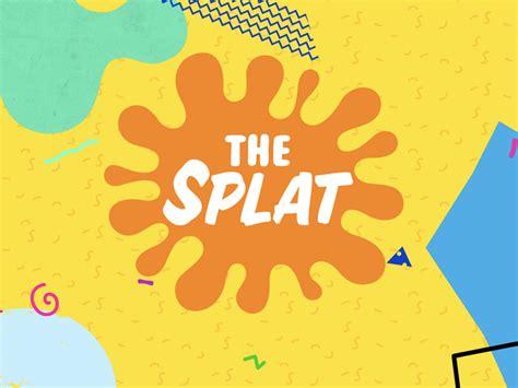 Nickalive Nickelodeon Uk Takes Fans Back To The 90s With The Launch Of The Splat Website