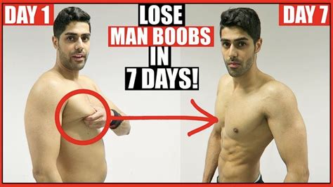 How To Lose CHEST FAT In 1 Week FOR MEN YouTube