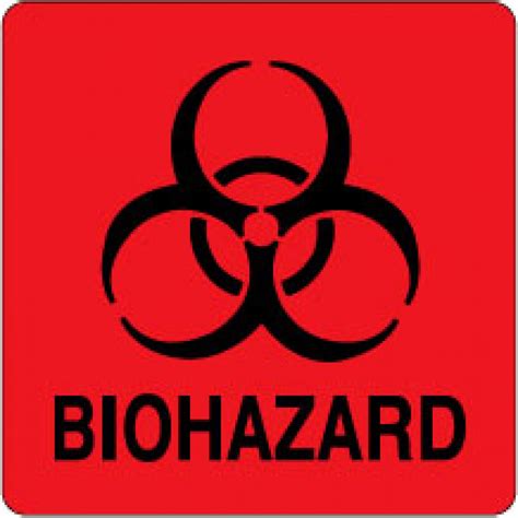 Red Biohazard Signs Clipart Best