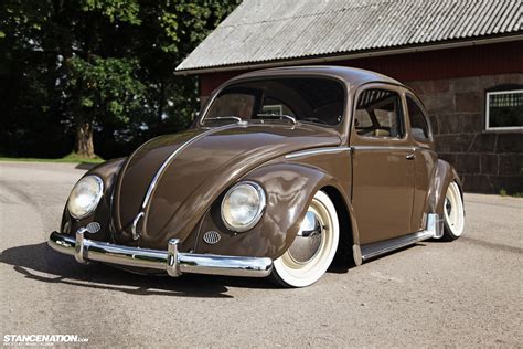 clean and classy roland s beautiful vw beetle stancenation™ form function