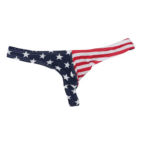 Buy Musclemate Hot Mens Thong Underwear Usa Star Spangled Banner Mens Stars And Stripes