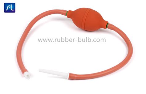 Medical Rubber Anal Cleaner Enema Bulb Syringe Anal Douche Bulb For