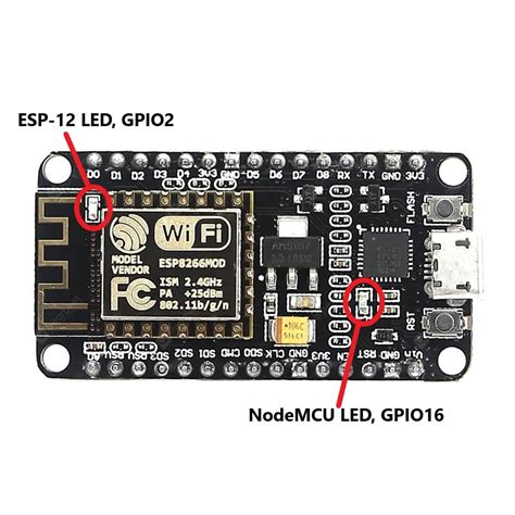 Esp8266 Pinout Reference Which Gpio Pins Should You Use Gnd To Vcc Vrogue