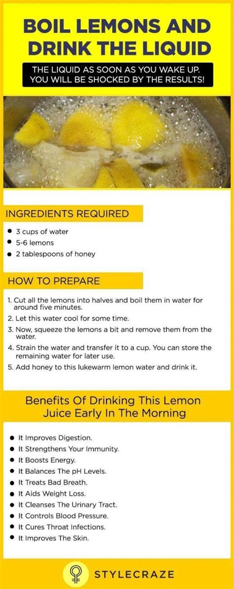 Lemon Water Benefits Infographic Plus Dr Eric Berg Video Tutorial