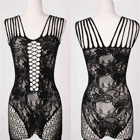 Buy Sexy Lingerie Open Crotch Dress Mesh Underwear Erotic Sleepwear Sex Products At Affordable