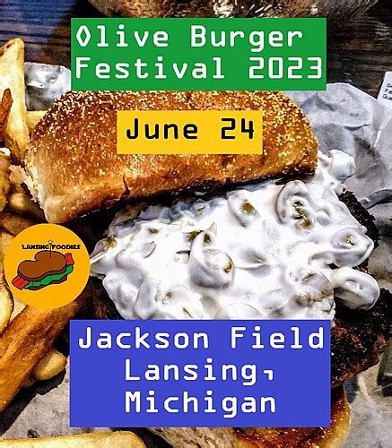 Olive Burger Festival 2023 Event Details Passage Your Event Your