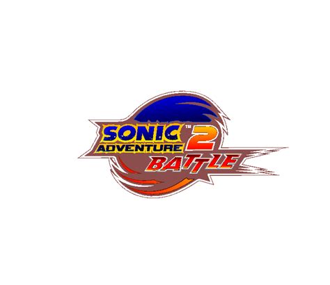 Gamecube Sonic Adventure 2 Battle Title Screen Logo The Models