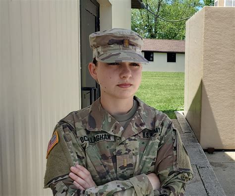 Ohios First Female Infantry Officer On COVID 19 Front Lines Article
